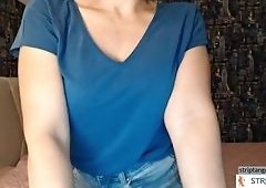 Hairy Brunette with Natural Tits Endures Hardcore Anal Training, Riding Cock to Wild Orgasm Free Cam Chat