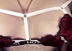 Lesbian RussianBeautys Big Tits and Lip Addiction
