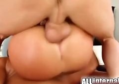 Busty Jessica Takes Double Penetration from Big Cocks