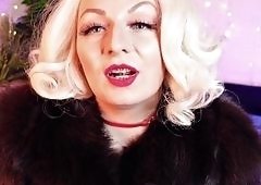 Beautiful Arya Grander And Lusty Curve Queen Tease Seductively With Fur Fetish In ASMR JO