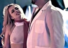 Blonde Lexi Belle Cosplay Takedown