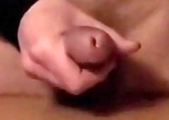 Super hot huge multiple cumshot through perfect cock close up in high quality slow motion