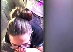Kay Lee Sucks Thick BBC to Facial, Cum Drenching Her Face