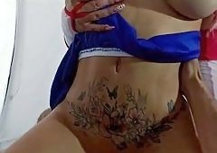 Tommy Santox Pounds Big-Tits Otaku Girls Big Butt, She Loves It