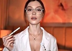 Dainty Wilders Big Tits ASMR Exam for Doctor