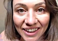 British MILF Stays for Cumshot After Mistaken Booking