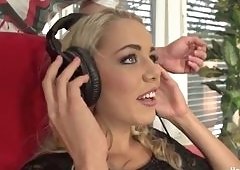 Christen Courtney Gobbles Big Cock and Gets Roughly Fucked