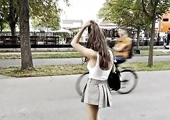 Ellies Solo Braless Tits