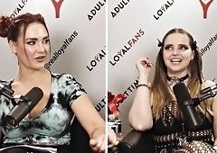 Codi Vore and Siri Dahl Star in Steamy Christmas Lesbian Casting: Outdoor Sex-Toy Play and Hardcore P