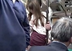 Japanese Teen Fucked In The Bus