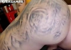 Blonde TS Blowjob Big Tits